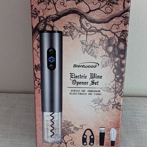 Brentwood Electric Wine Opener - Silver